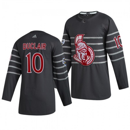 Dresovi Ottawa Senators Anthony Duclair 10 Siva Adidas 2020 NHL All-Star Authentic - Muške